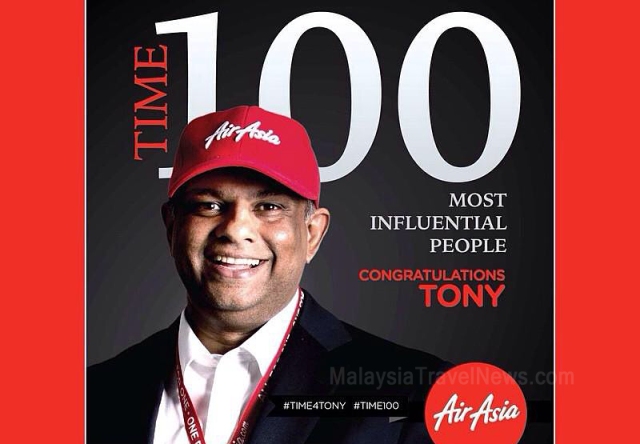 The famous Tony Fernandes, CEO of AirAsia Group & co-owner of the famous English football club QPR. 
